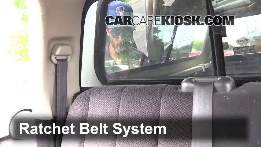 2002 Dodge Ram 1500 4.7L V8 Crew Cab Pickup (4 Door) Car Seats Install
